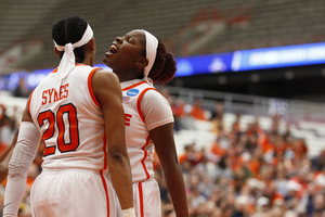 Syracuse started the game on a 26-0 run and never looked back.