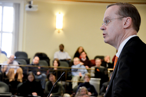 Chancellor Kent Syverud has announced the creation of an ad hoc committee that aims to “prevent all members of the community from physical harm, discrimination and intimidation” in February. 